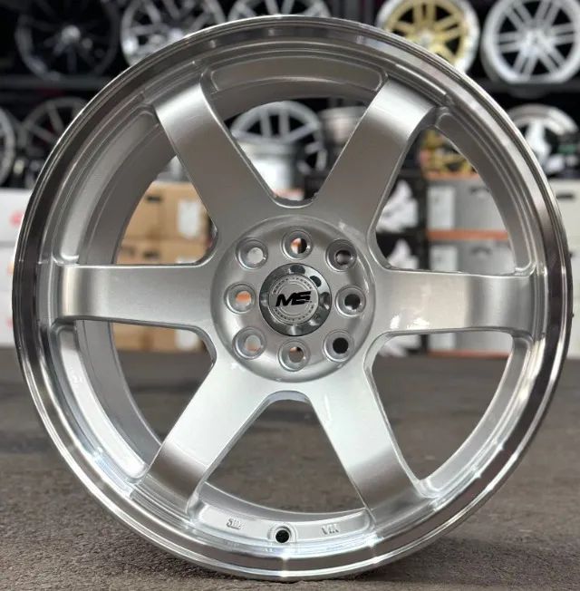 Rodas aro 17 Furação 4X100 4X114 - Foto 3