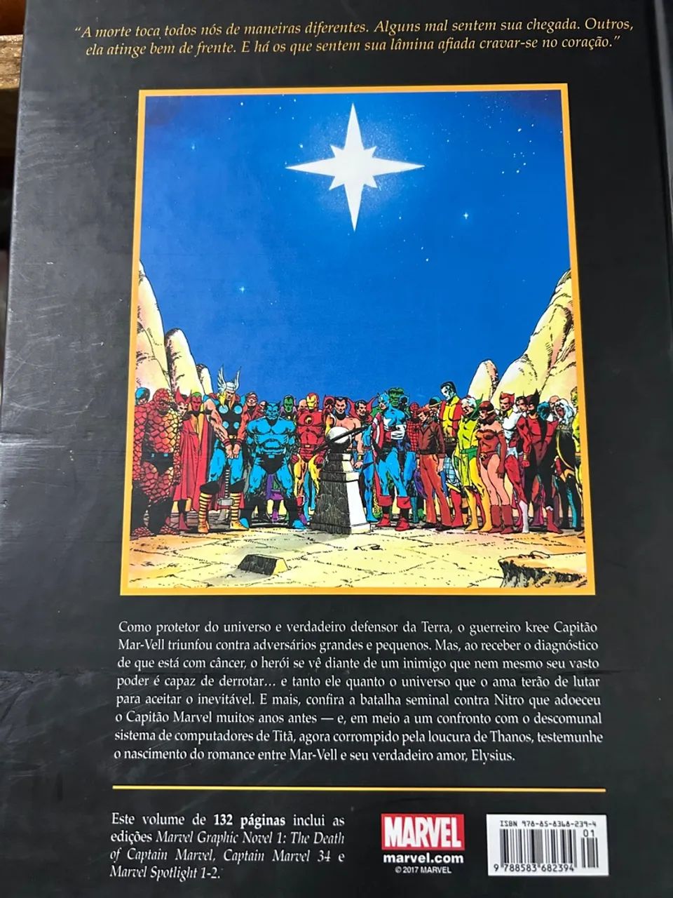 A Morte do Capitão Marvel - HQ - Foto 2