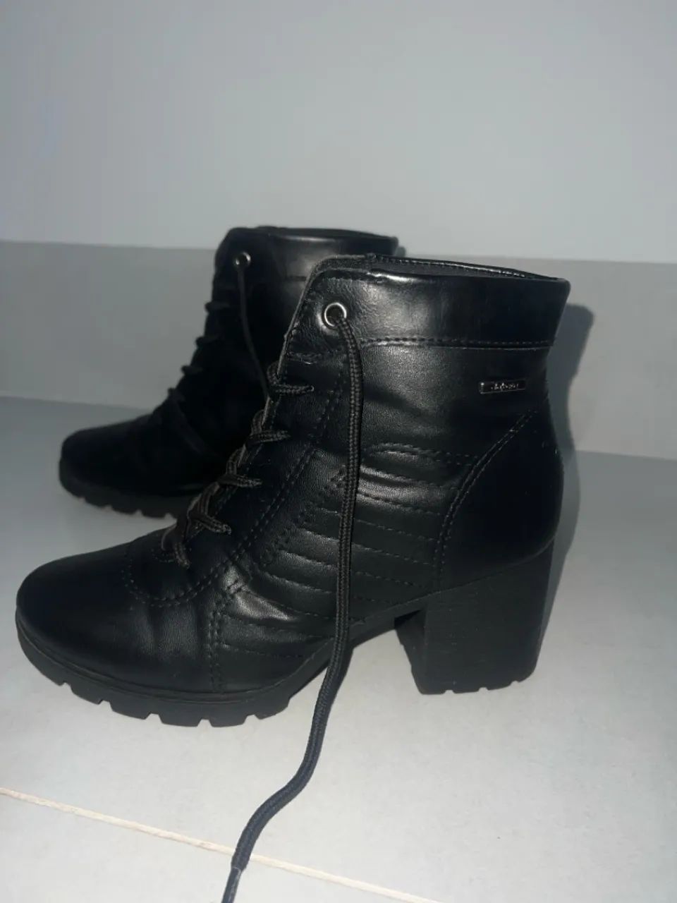 Coturno Dakota Preto - tam 36 - Foto 2