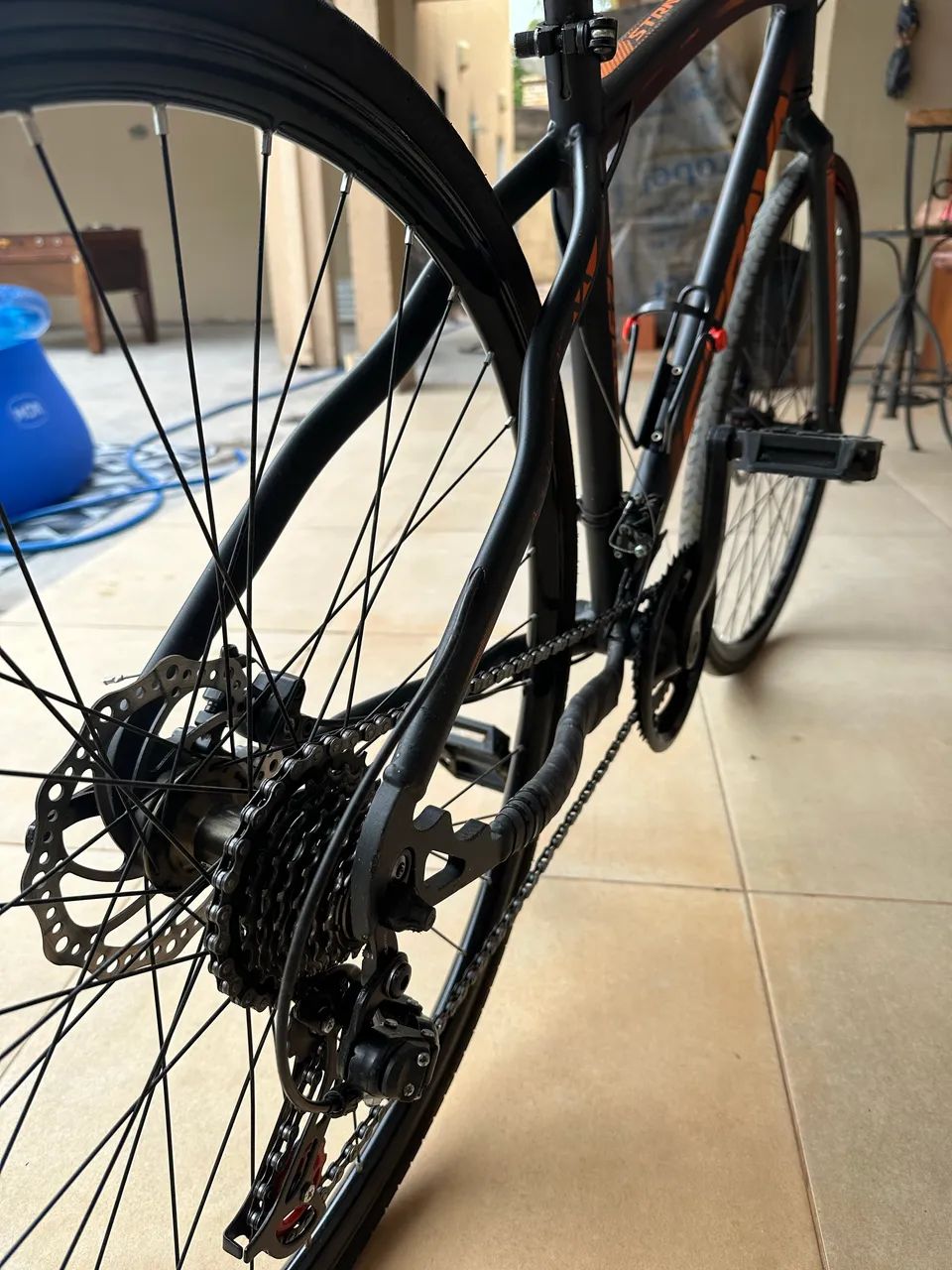 Bicicleta Aro 29 de Alumínio com Freio a Disco - Pneus Novos - Parcelo 12x e Faço trocas - Foto 3
