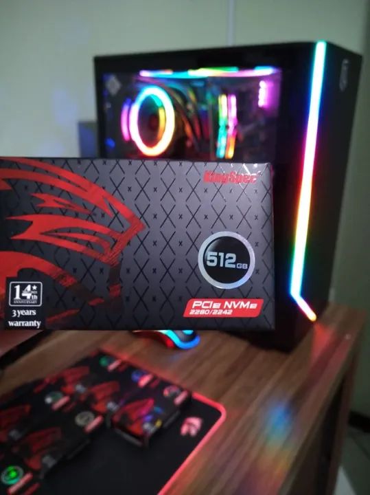 SSD M.2 512GB NvMe Pcie 3.0 Novo - Foto 3