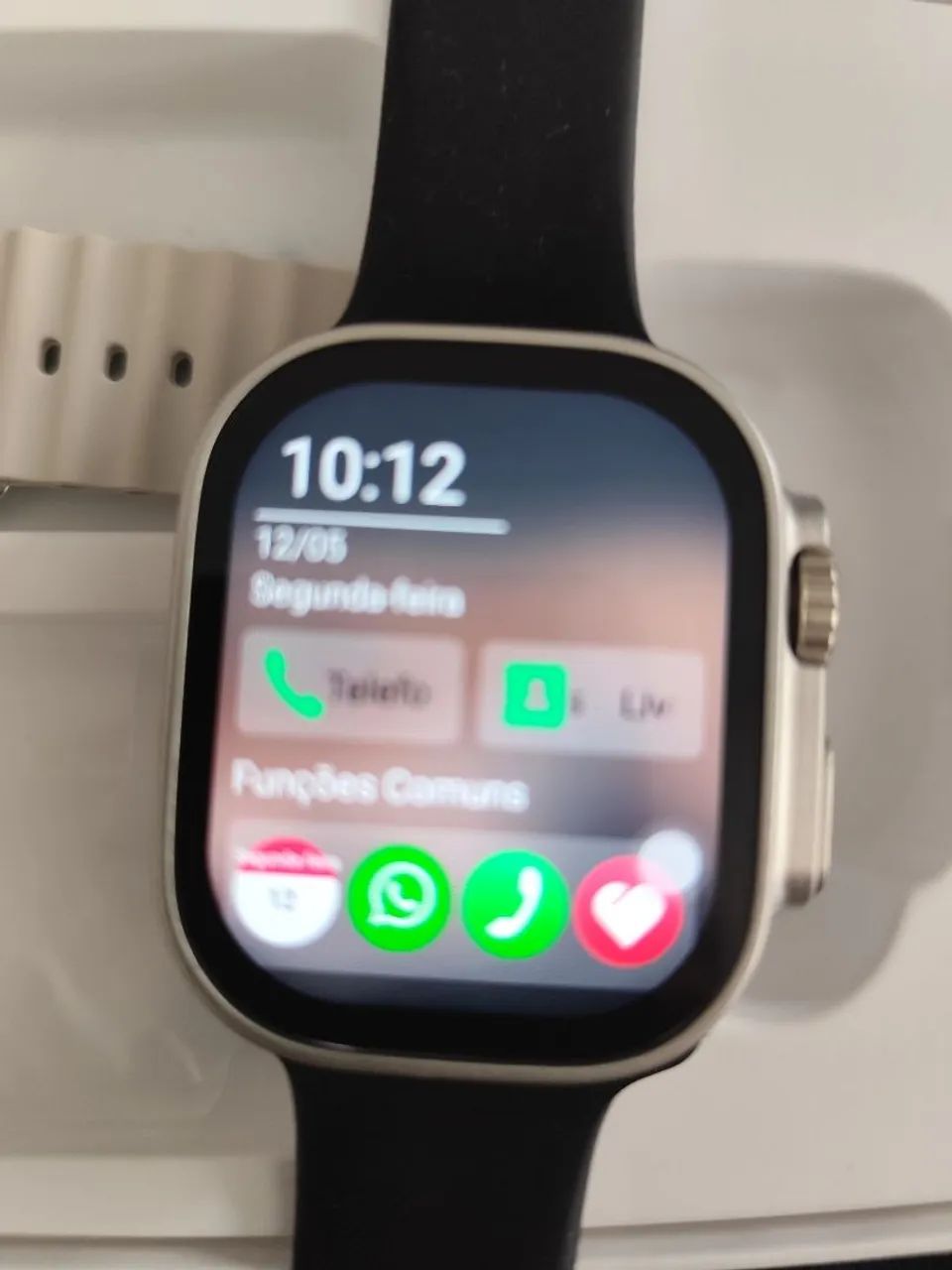 Smartwatch HW Ultra 2 Call com Tela Touch e Câmera - Foto 3