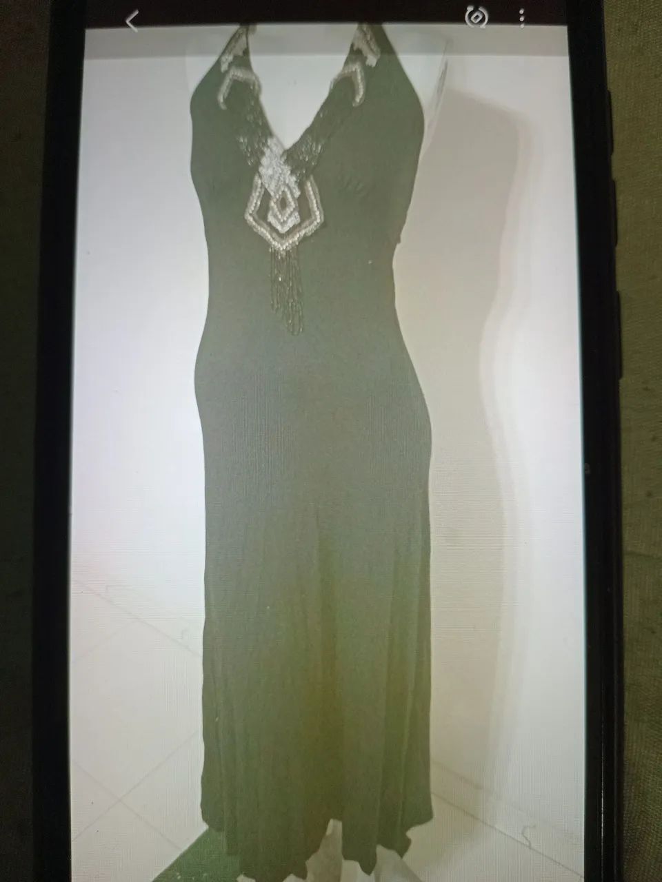 Vestido longo festa