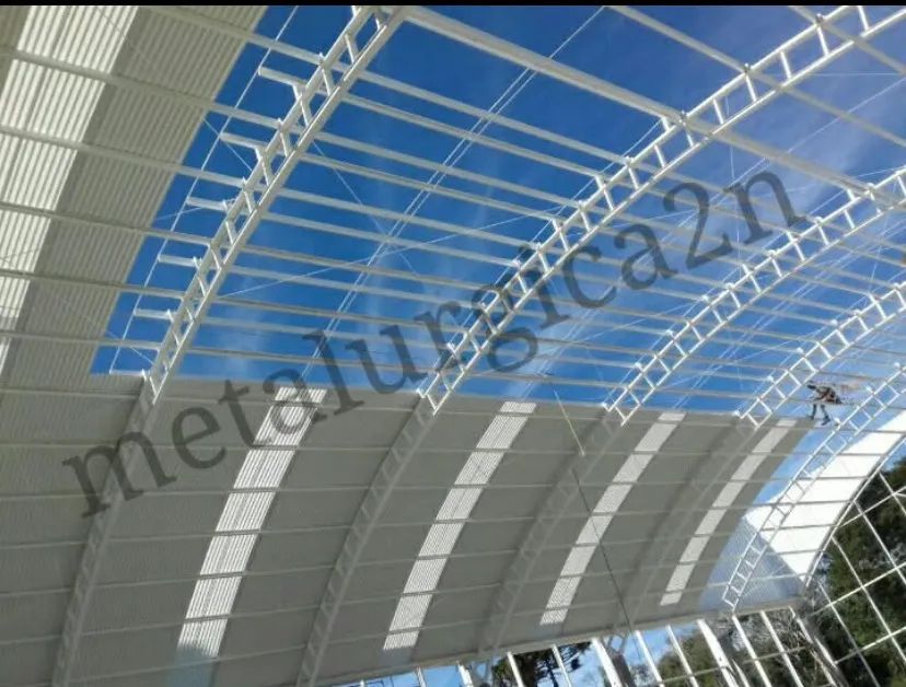 Kit estrutura metálica para barracões  - Foto 2