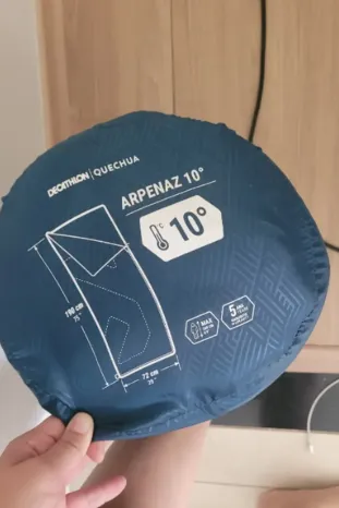 Acampamento/Saco de Dormir de Trilha Arpenaz 10ºC!!!!!