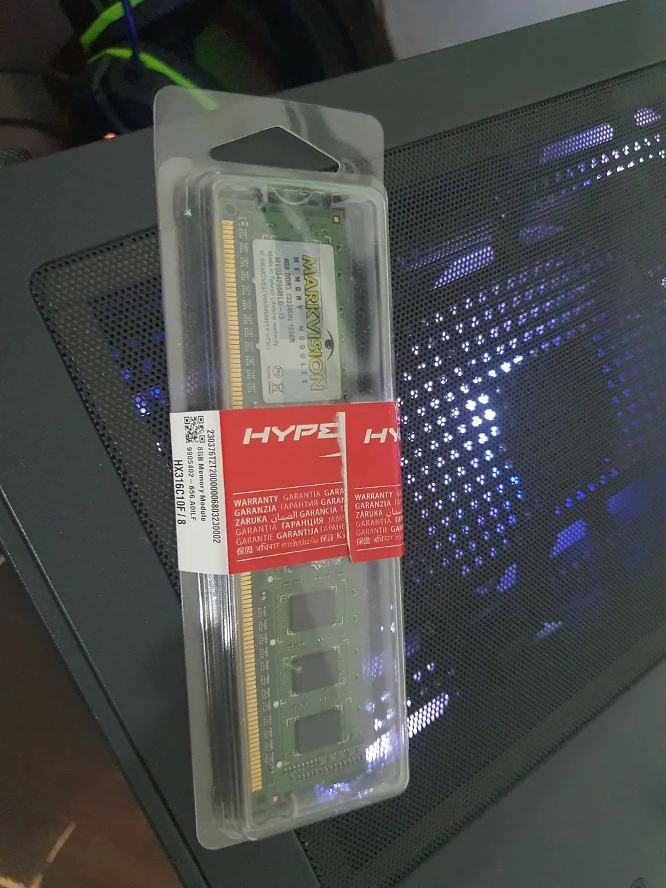 Memória RAM DDR3 4GB Para um ótimo upgrade!!!