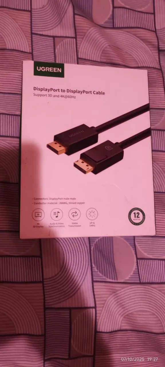 Cabo Displayport 