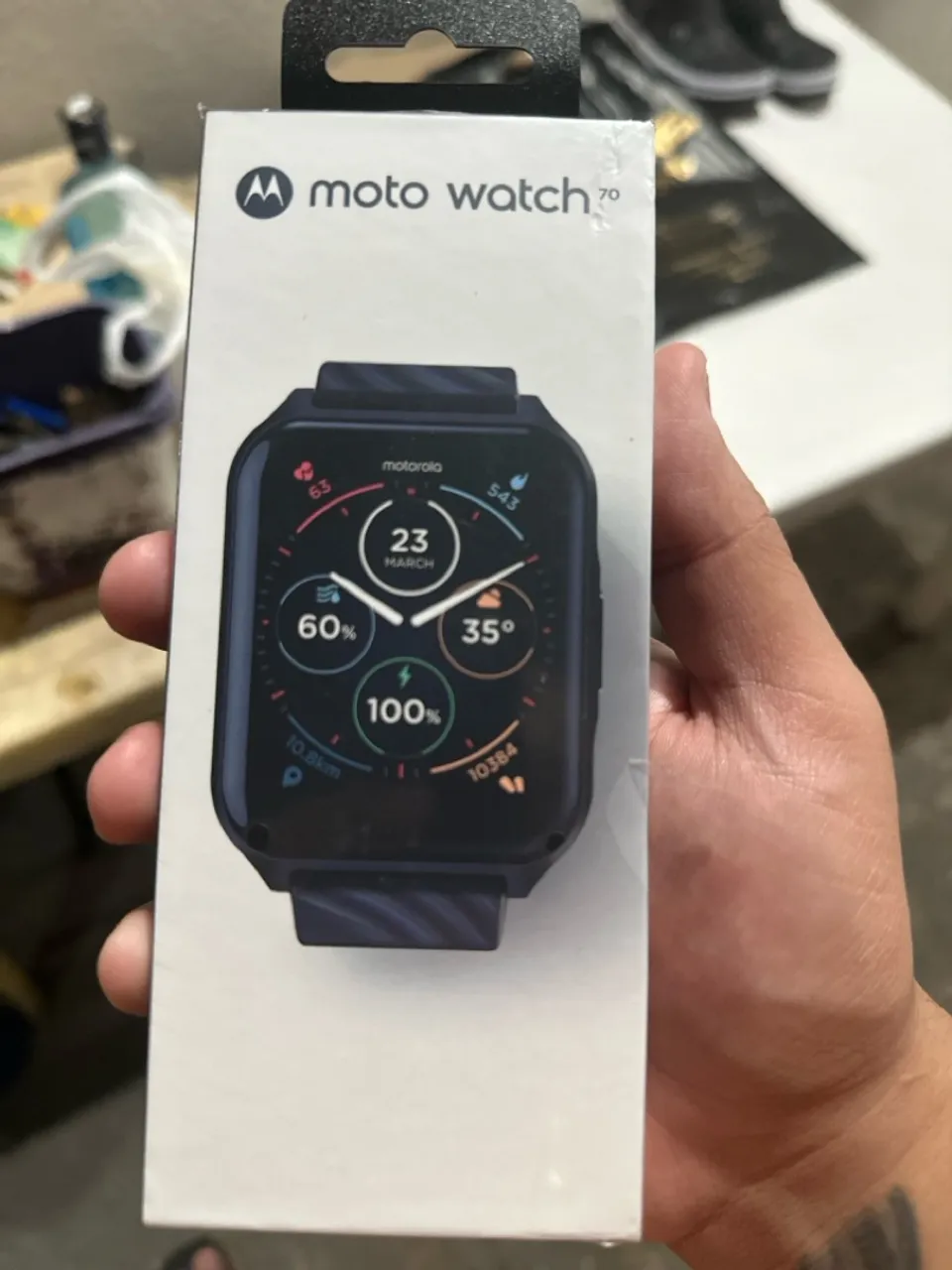 Moto Watch 70 - Smartwatch Motorola Novo