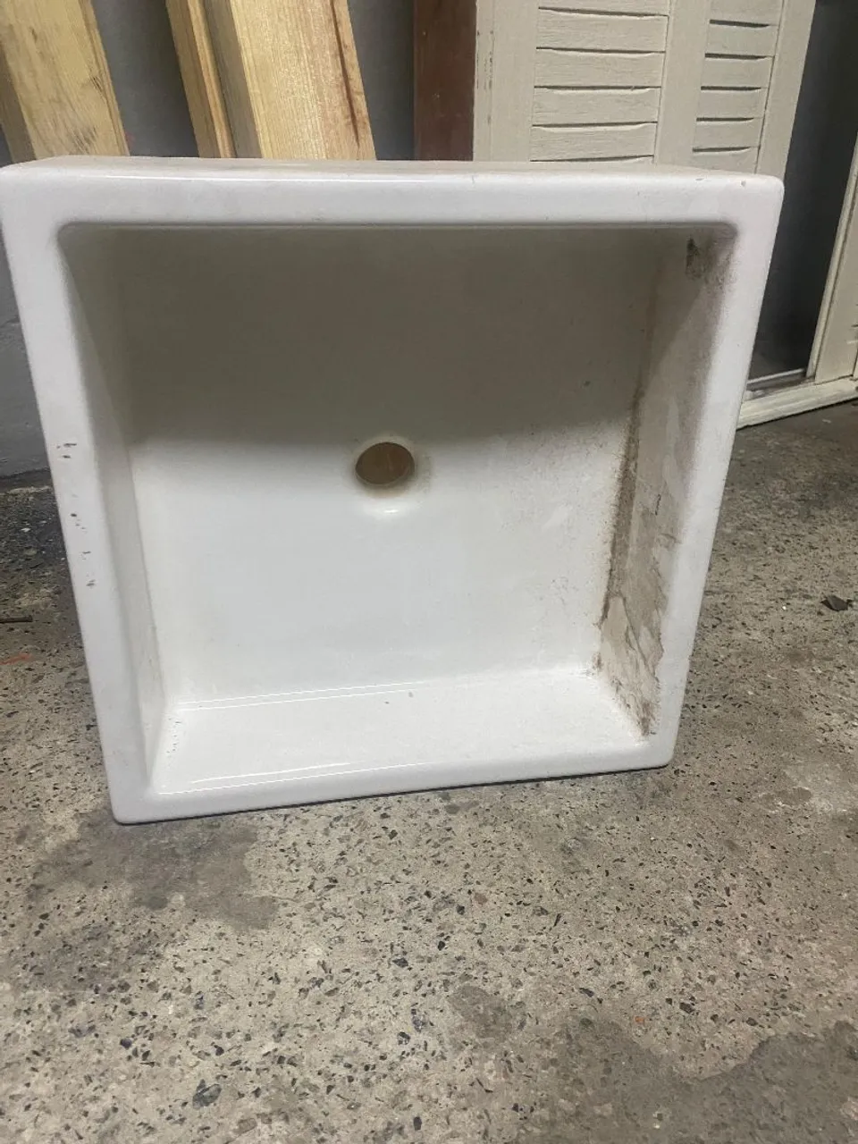 Cuba de Cerâmica Quadrada