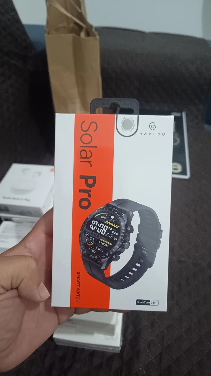 Smartwatch Haylou Solar Pro - Novo na caixa
