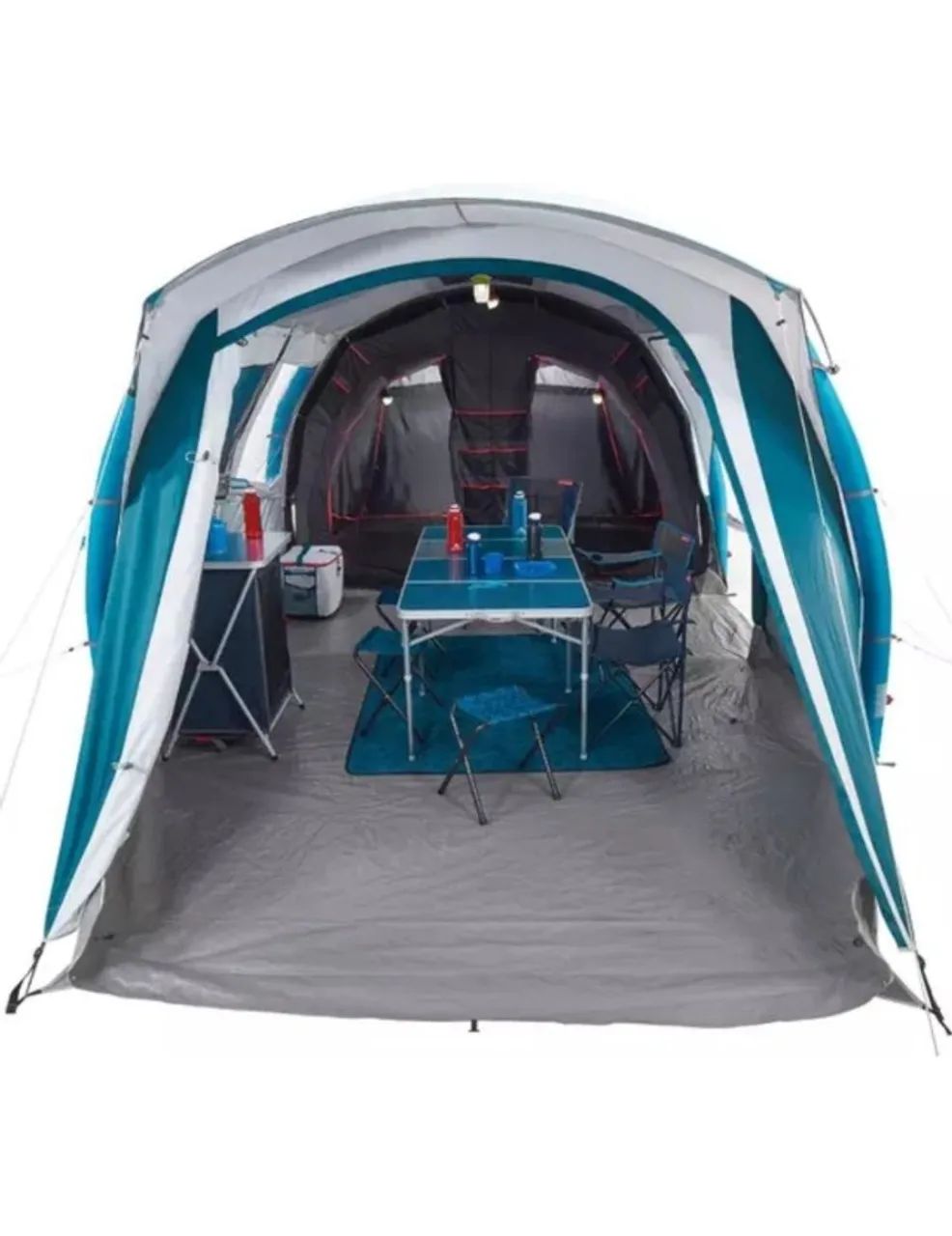 Barraca de Camping 5.2 AIR Fresh & Black Quechua - Foto 2