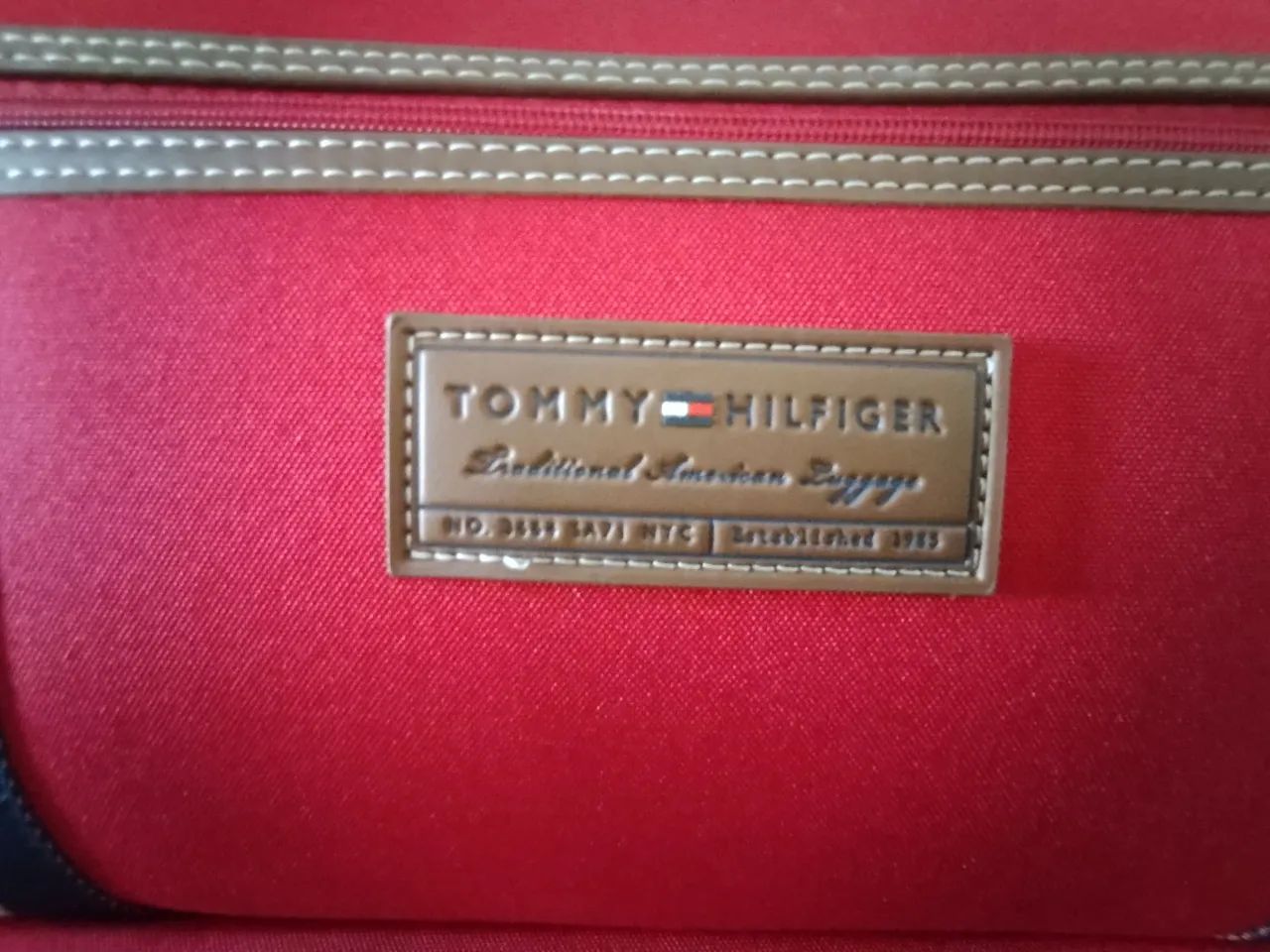 Mala Tommy Hilfiger Vermelha - Original - Foto 2