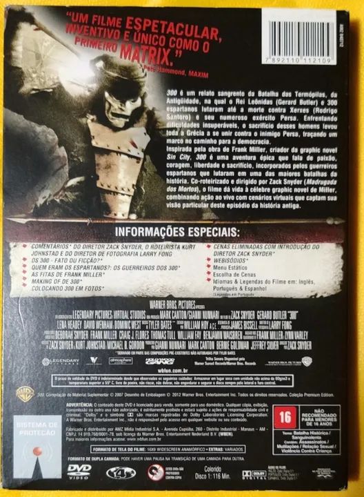 300 - dvd duplo