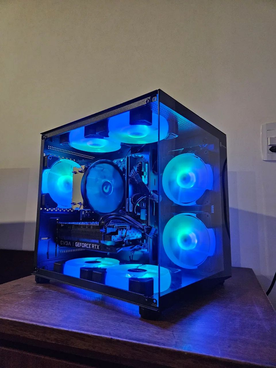 PC gamer com i3 10 Ger! RTX 3060 16gb ram e SSD! - Foto 3