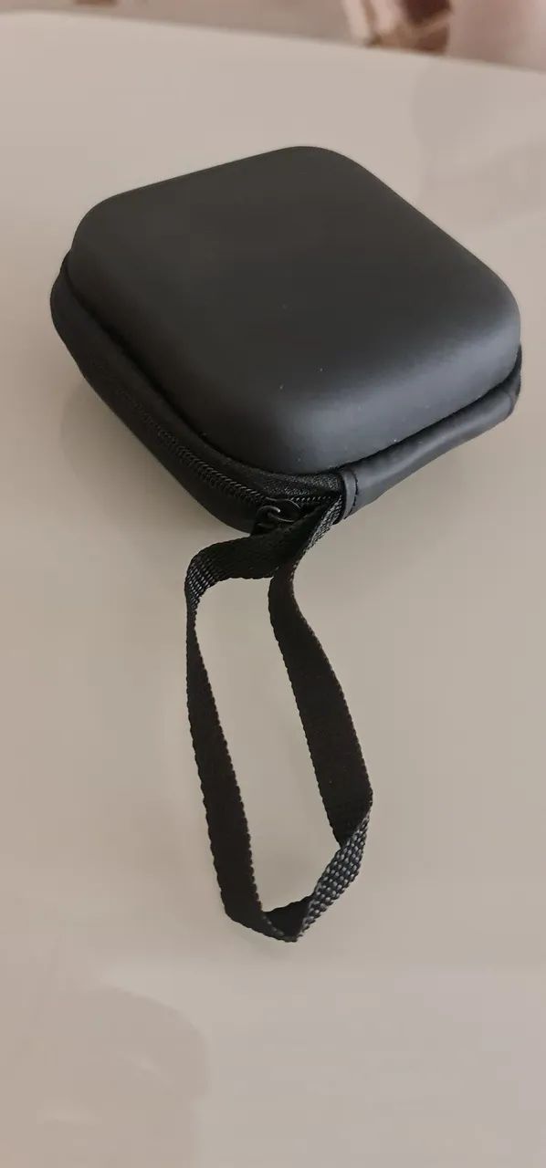 Bolsa para fone de ouvido e cabos