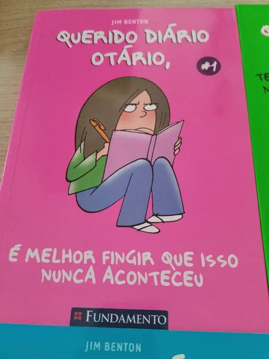 Livros _ coleção QUERIDO DIÁRIO OTÁRIO (vol. 01 ao 04)- excelente estado  - Foto 2