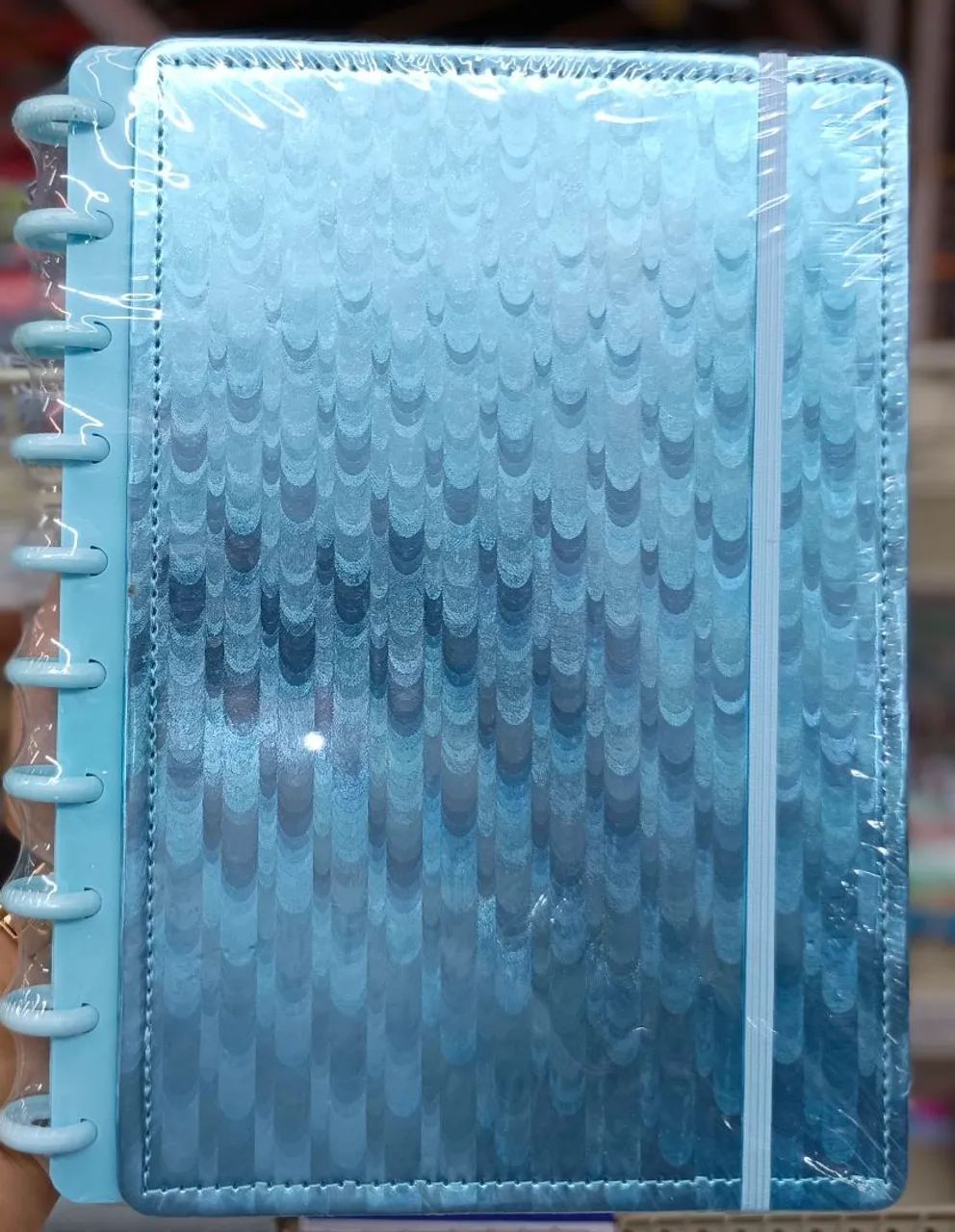 Caderno Inteligente 10 Discos Couro<br>REF: BZ39 - Foto 4