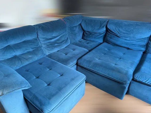 Sofá retratil 5 lugares grande  - Foto 3