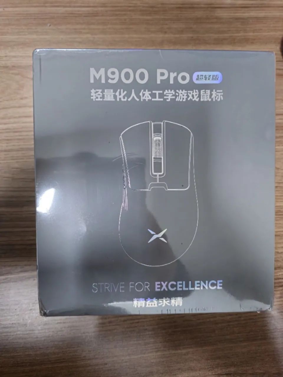 [Novo/Lacrado] - Mouse Delux M900 PRO Ultralight (Preto) PAW3395 / 50g - Foto 2