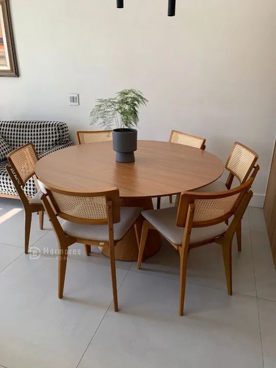 Mesa de Jantar em madeira freijó - Foto 4