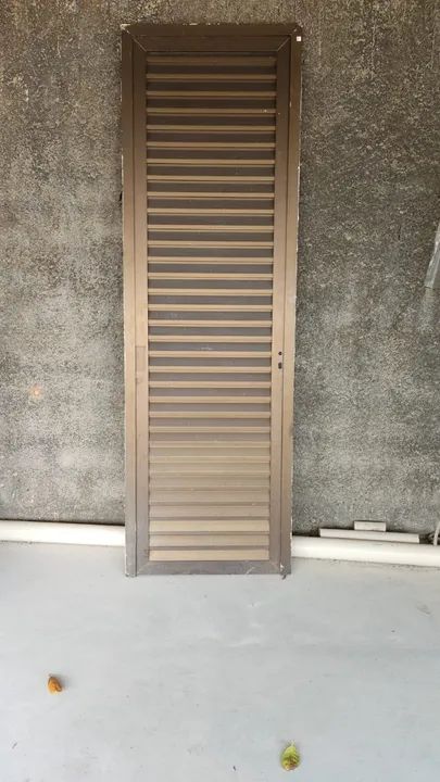 Porta de alumínio bronze