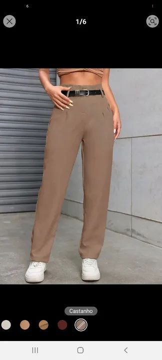 Calça Social Bege - Foto 2