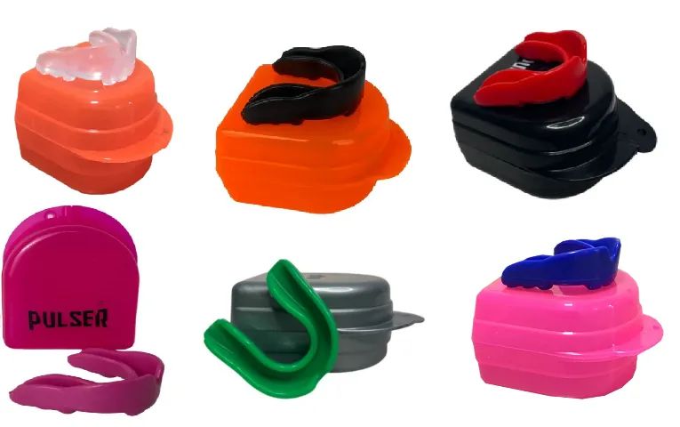 Protetor Bucal Pulser Dentes Simples Moldável Água Quente Com Estojo Thunder