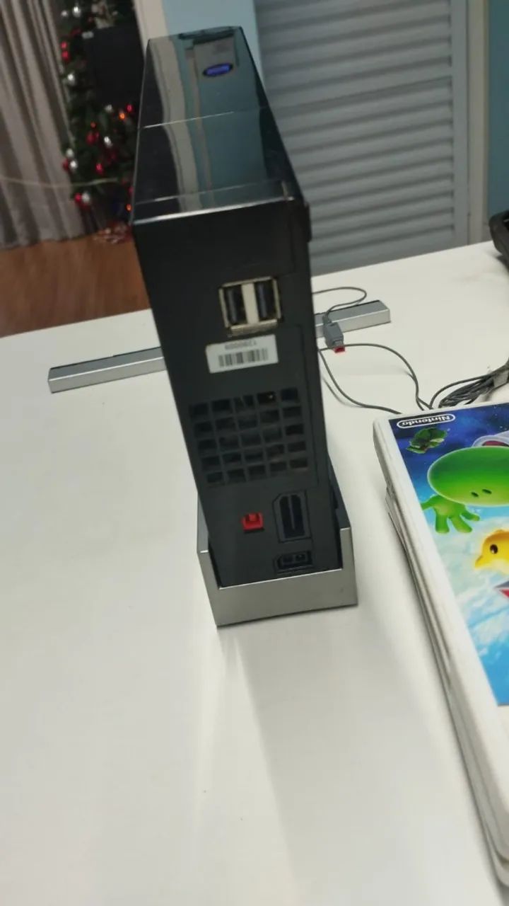 Nintendo wii completo com acessórios, ótimo estado de uso desbloqueado - Foto 6