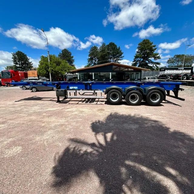 Carreta Bug Porta Conteiner Facchini 2018 Container C/ Pneus - Foto 9