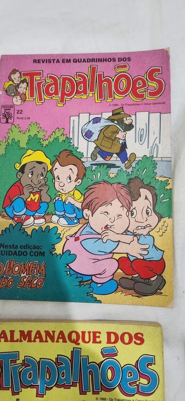 Gibis dos Trapalhões 1989 e 1990 - Foto 2