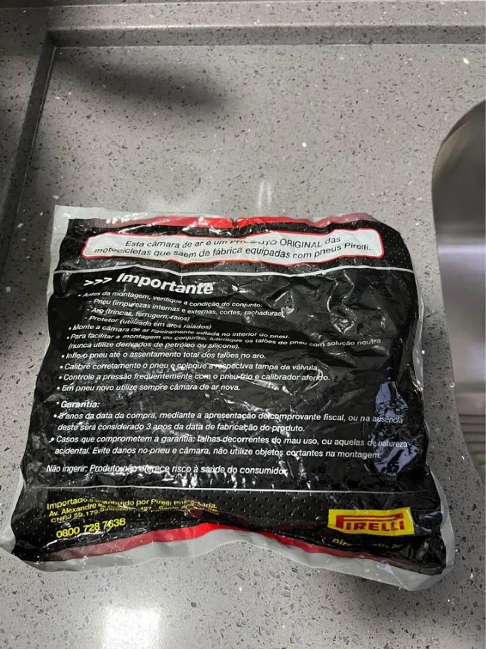 Câmara de Ar Pirelli Aro 18 - Foto 2