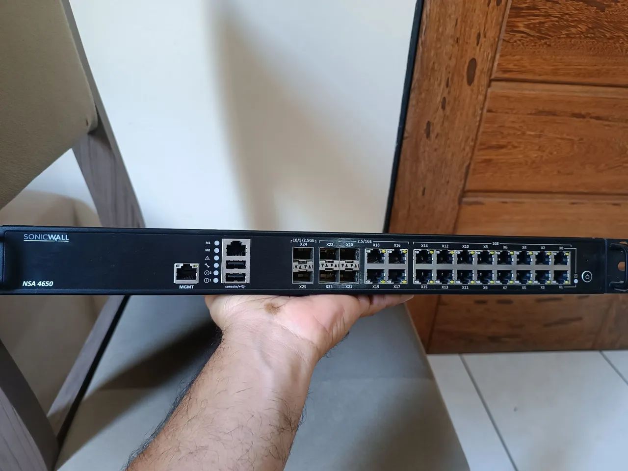 2 UNIDADES ! SonicWall NSA 4650 - Firewall de Rede