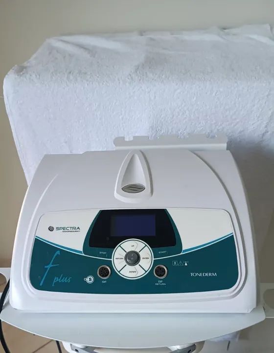 Spectra plus- aparelho de radiofrequência facial e corporal.