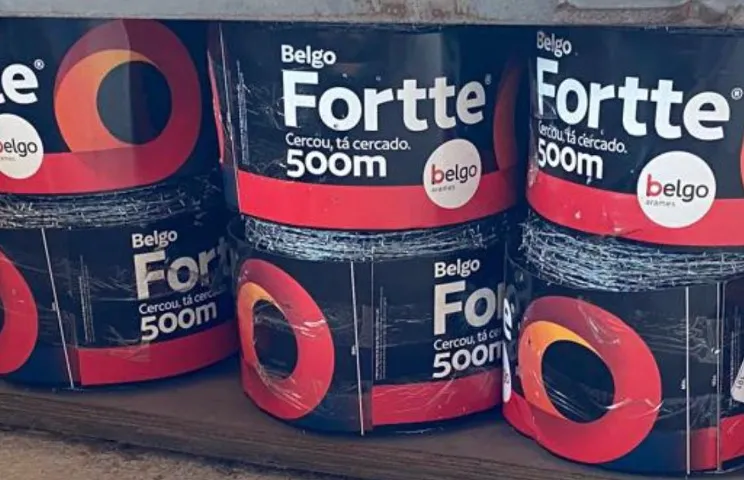 Arame farpado belgo 500mt
