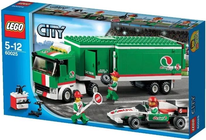LEGO CITY - CAMINHÃO DO GRANDE PRÊMIO - 60025 - Foto 2