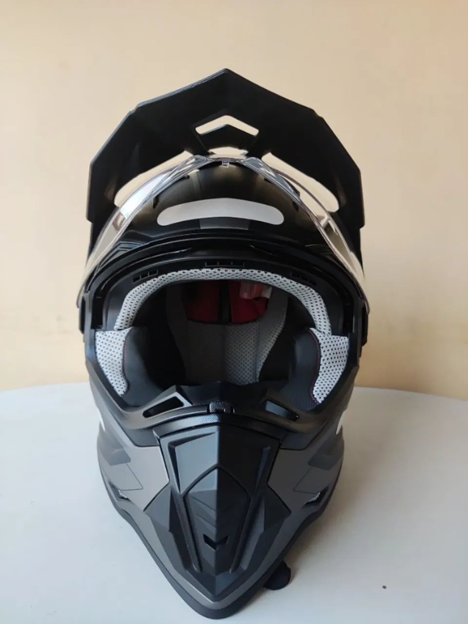 Capacete Helt Cross Vision Titaniun Tam 62 - NOVO - Foto 5