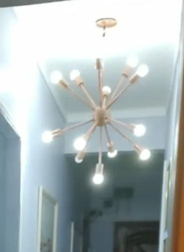 Sputnik moderno 13 lampadas