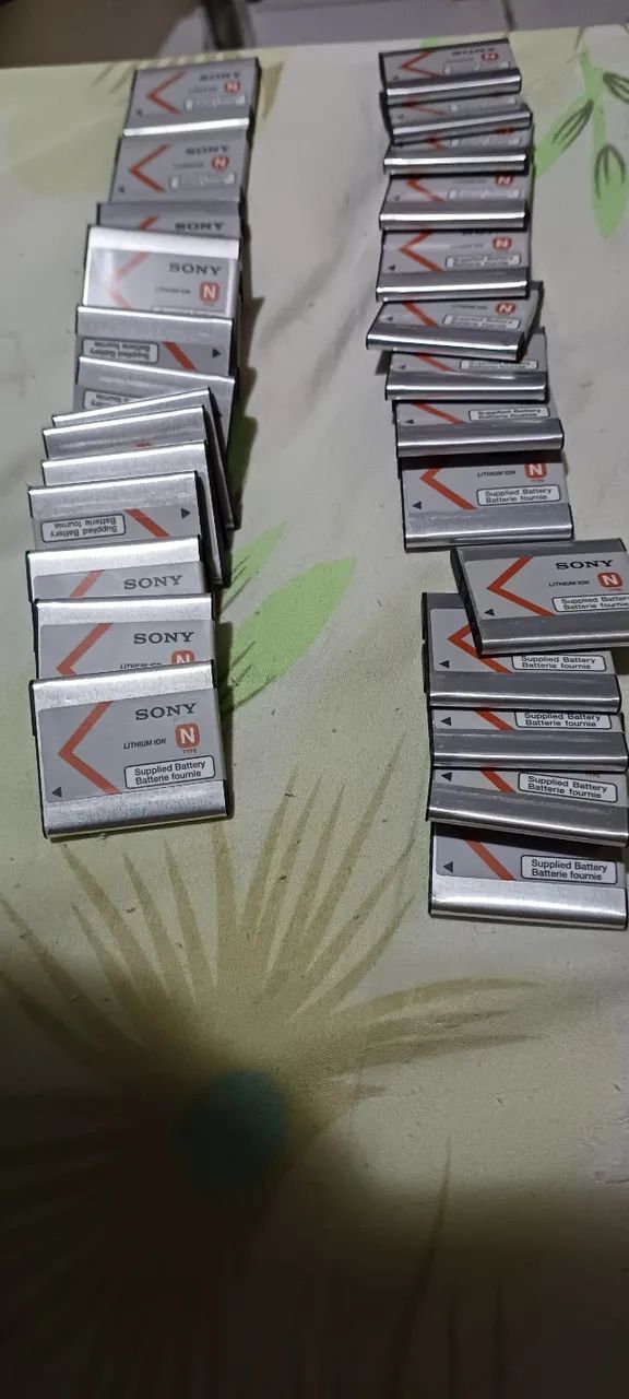 Bateria sony Li-ion  NP-BN 3.7v R$ 120,00 