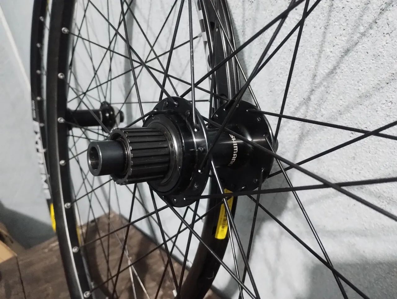 Rodas Extreme 29 cubos micro spine Shimano Deore 
