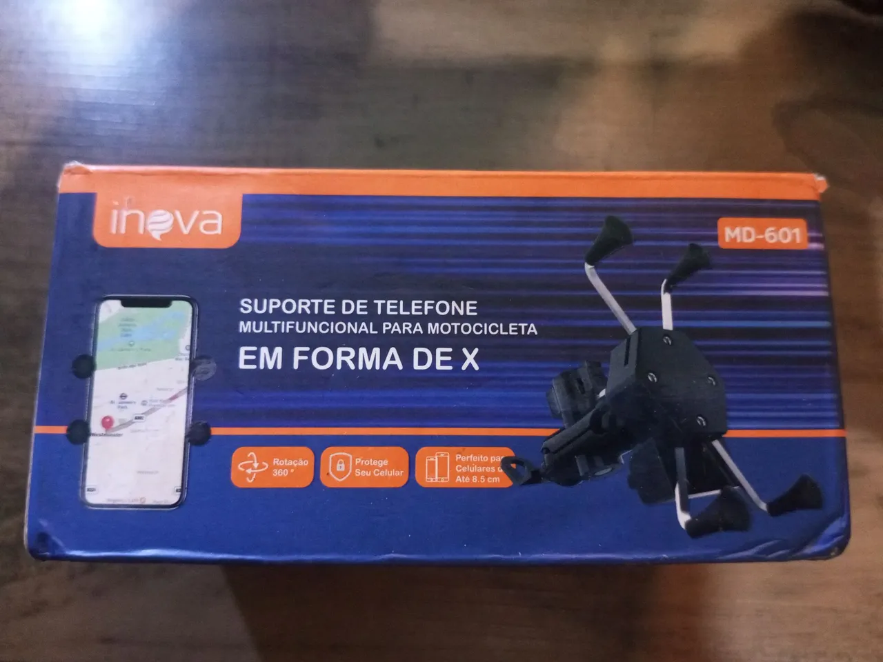 Suporte de Celular para Moto Inova MD-601