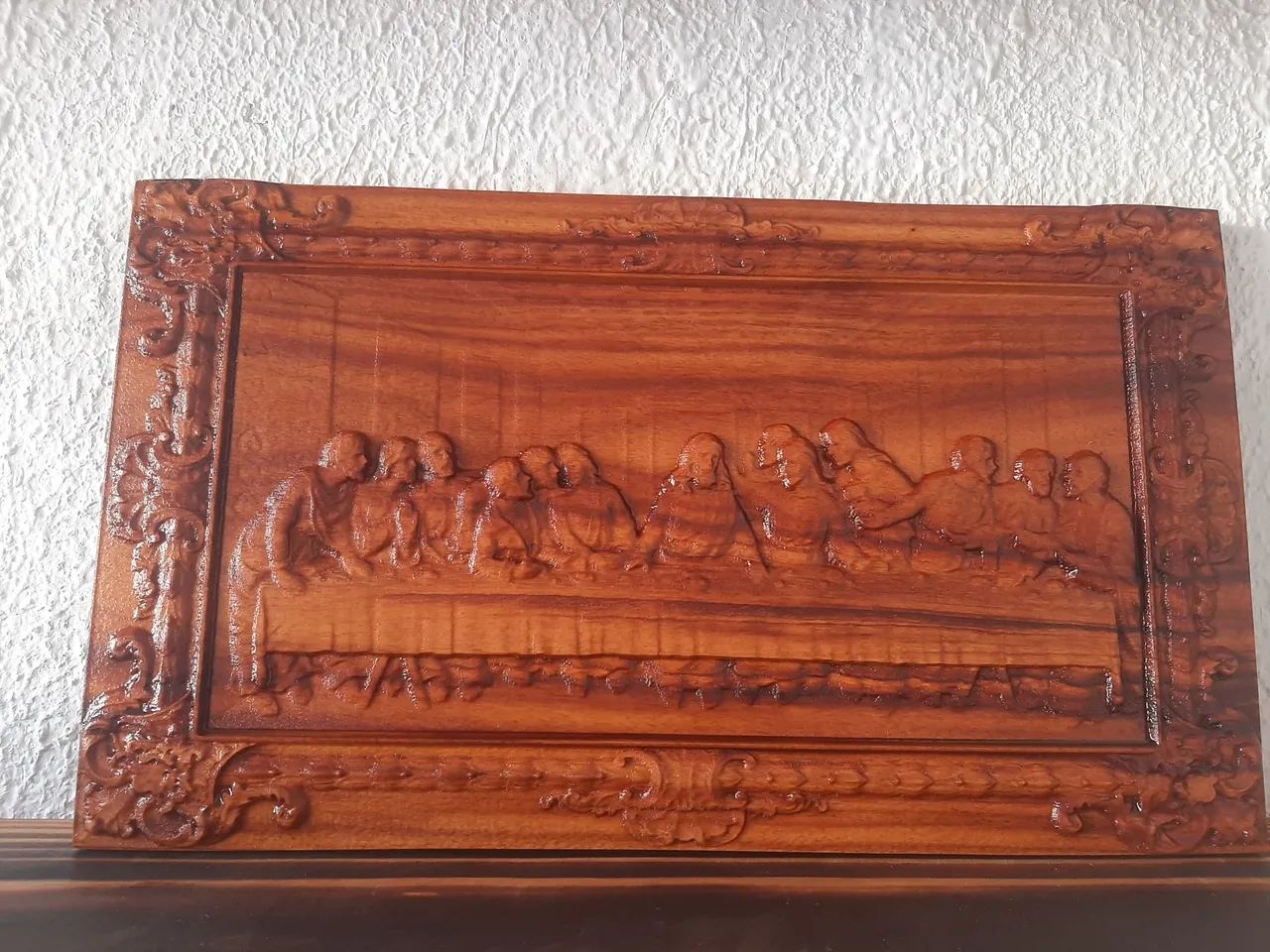 Quadro em Madeira - A Última Ceia - Foto 3