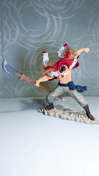 Estátua Edward Newgate Barba Branca | Ichiban Kuji Bandai ORIGINAL - Foto 2