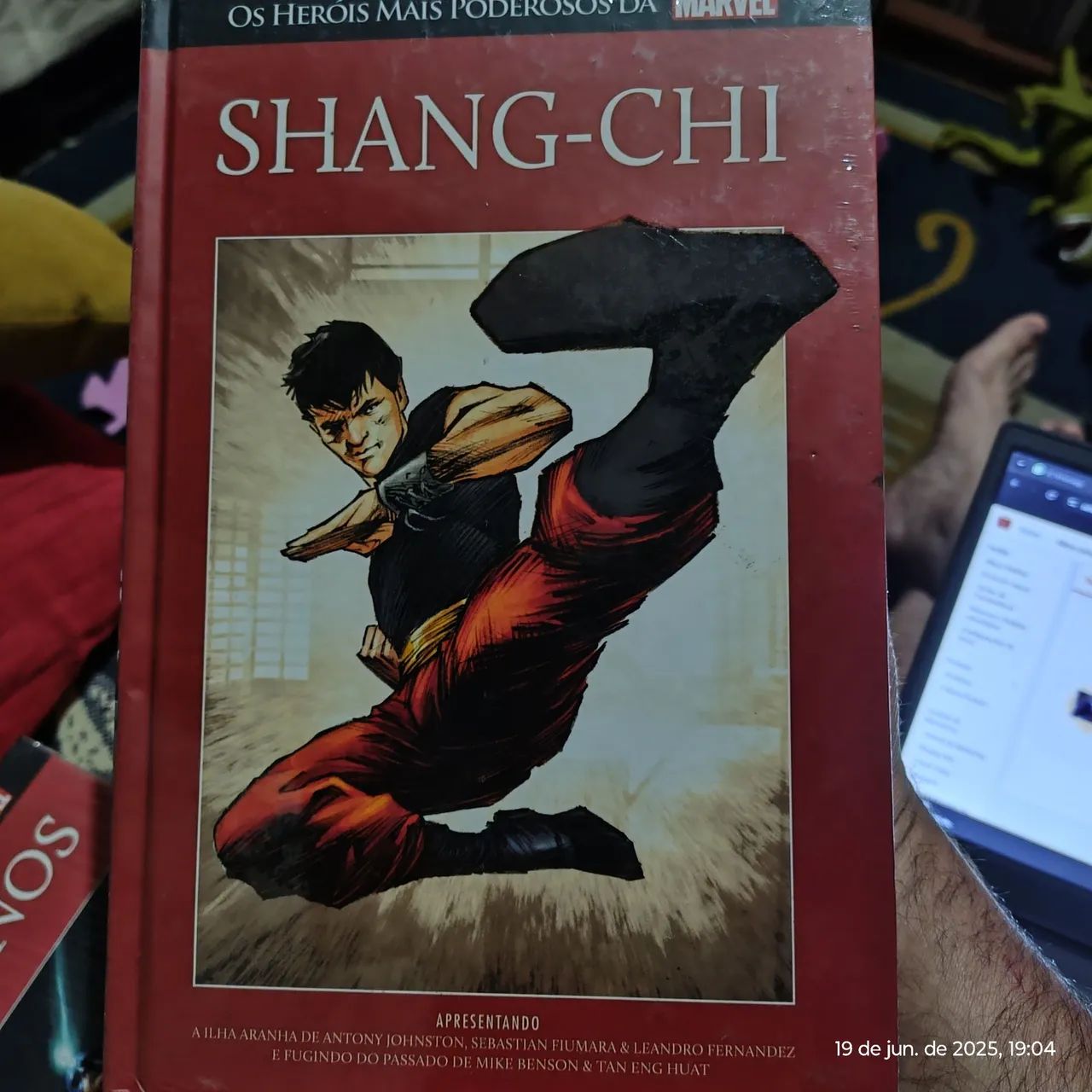 Capa Vermelha nr 42,Shang-Chi - Os Heróis Mais Poderosos da Marvel