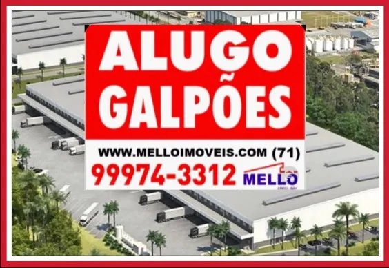 Galpões em Condomínio Alto Padrão, Salvador, Camaçari, Simões Filho, Feira de Santana, Lau