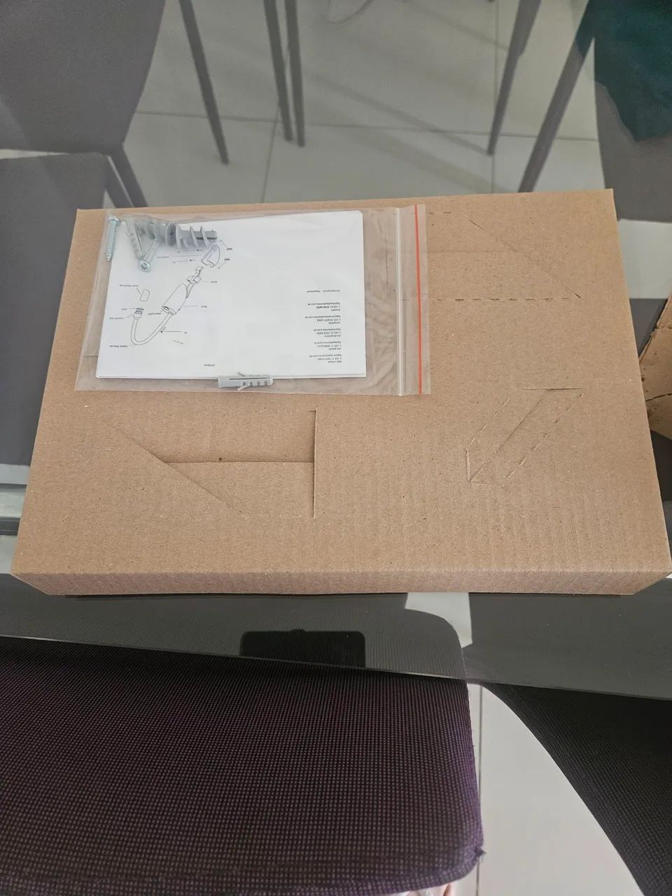 Luminária de leitura.