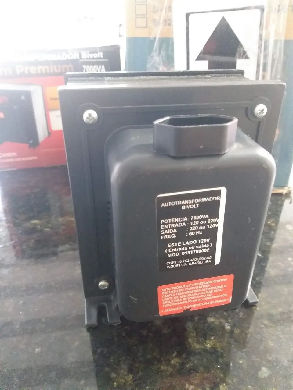 Autotransformador Bivolt Slim Premium 7000VA - Foto 3