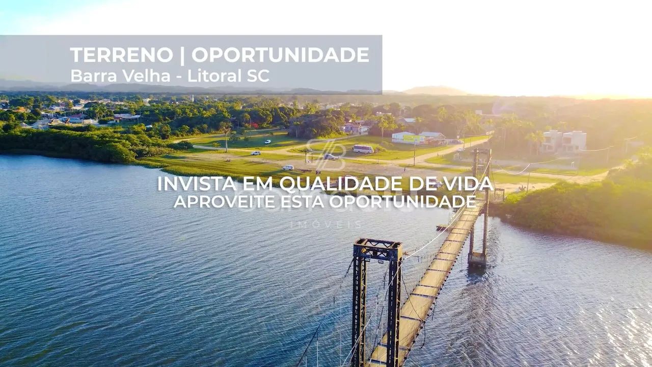 Terreno 626m²  frente para Ponte Pênsil  Quinta dos Açorianos. Barra Velha SC - Foto 6