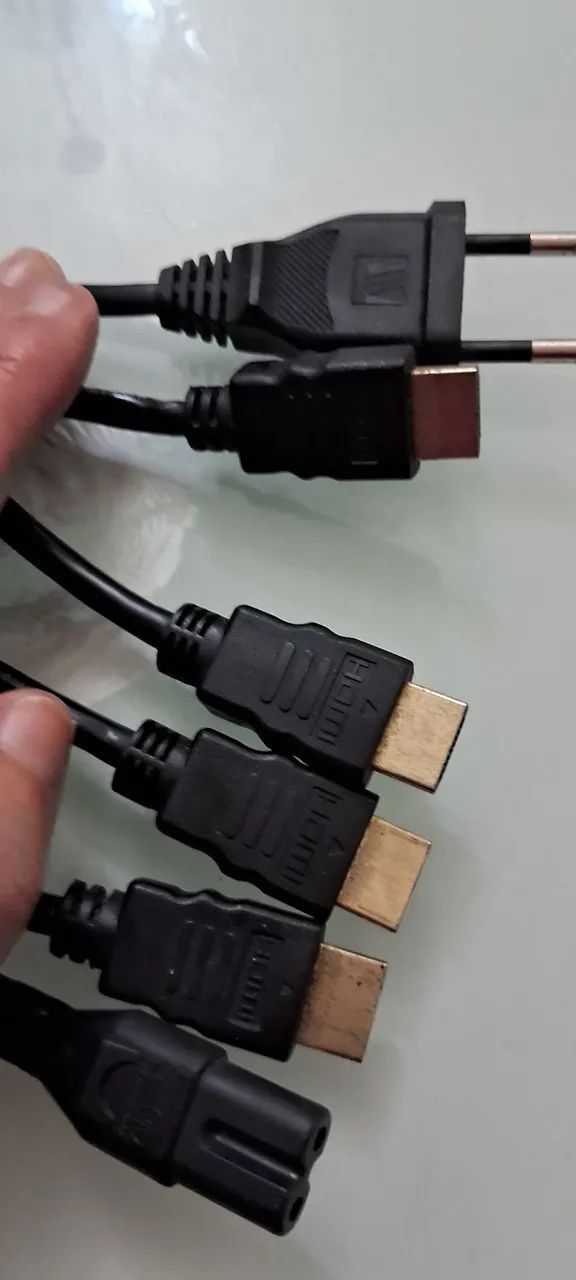 Fios conexão de computador 