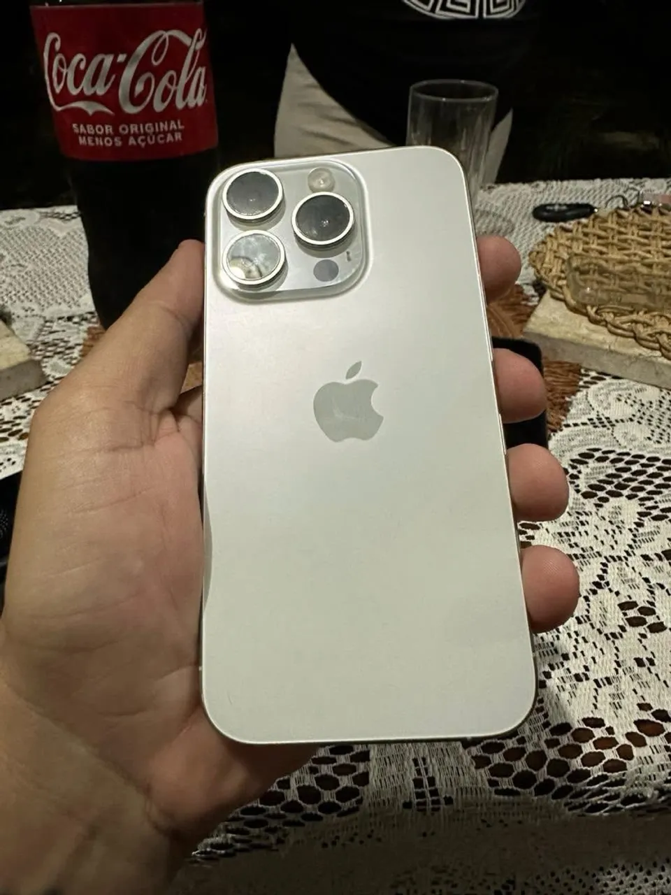 iPhone 15pro 128 GB- Funcionando perfeitamente, aparelho de único dono.