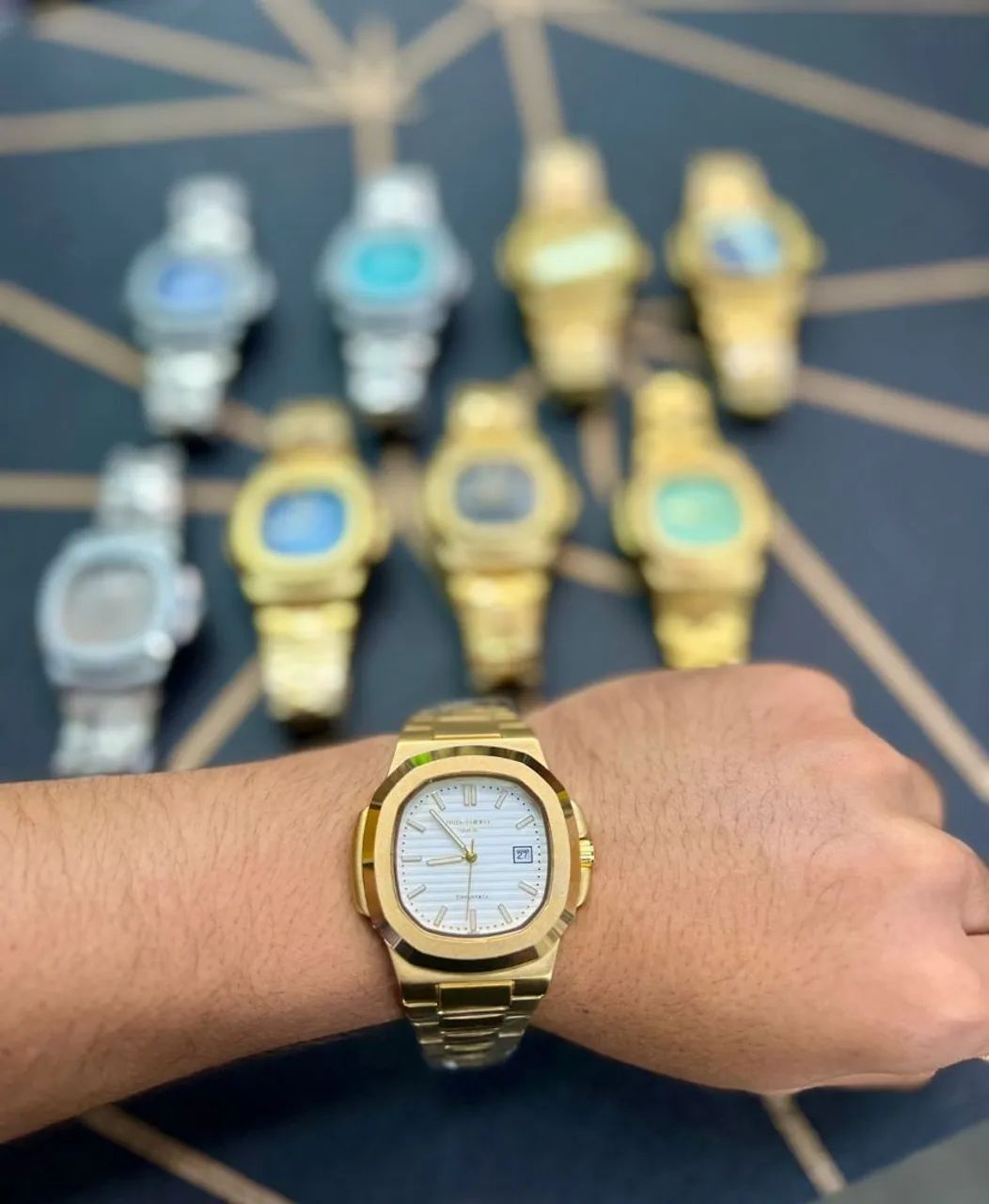 Relógio de pulso patek Philip, várias cores disponíveis  - Foto 2